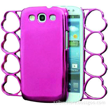 Phone Cases with Love Ring, for Samsung Galaxy S3, Made of ABS Material